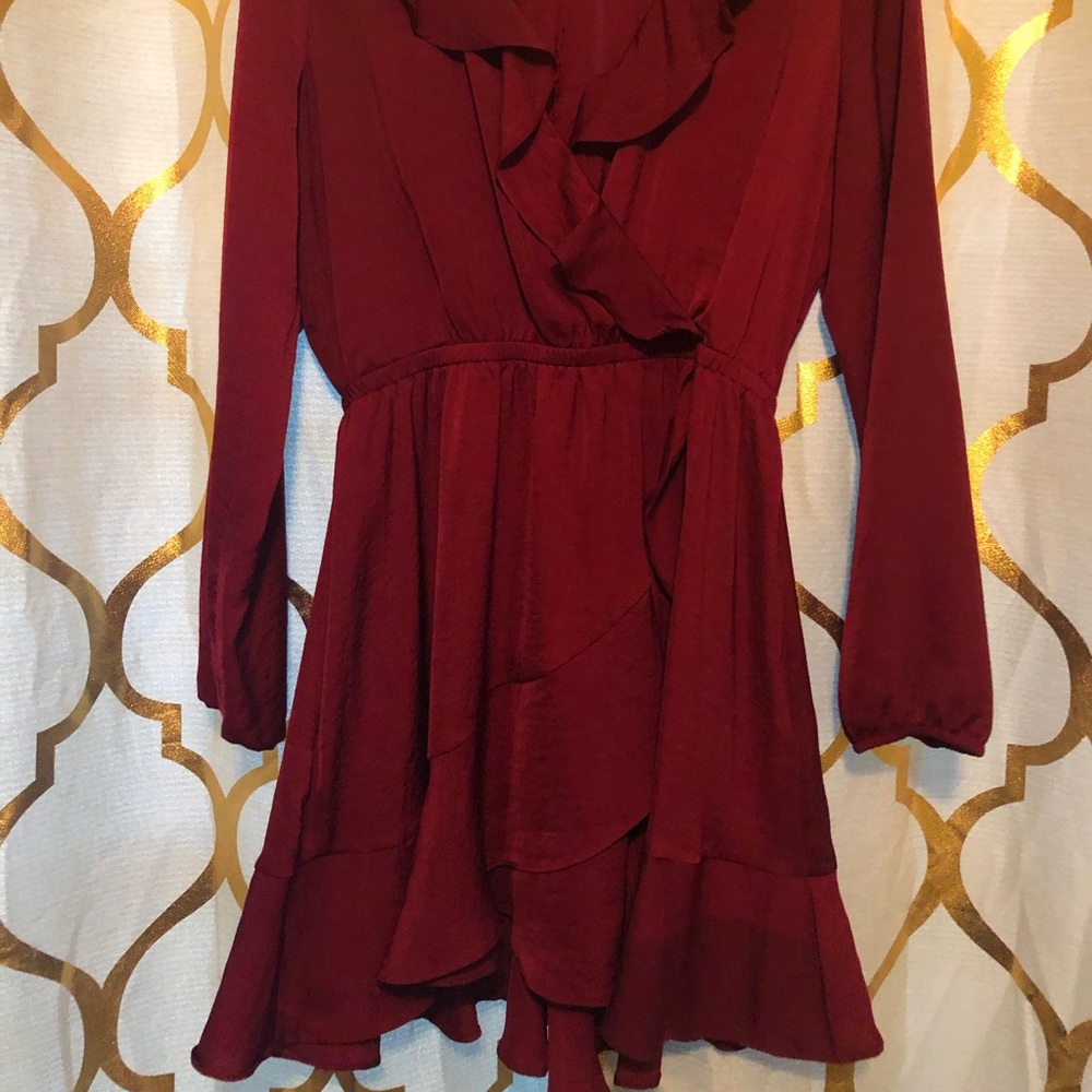 Maroon dress